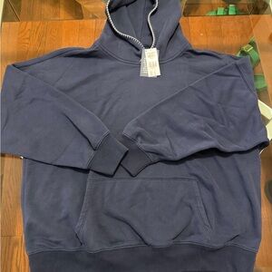 Abercrombie & Fitch Navy Blue Hoodie
